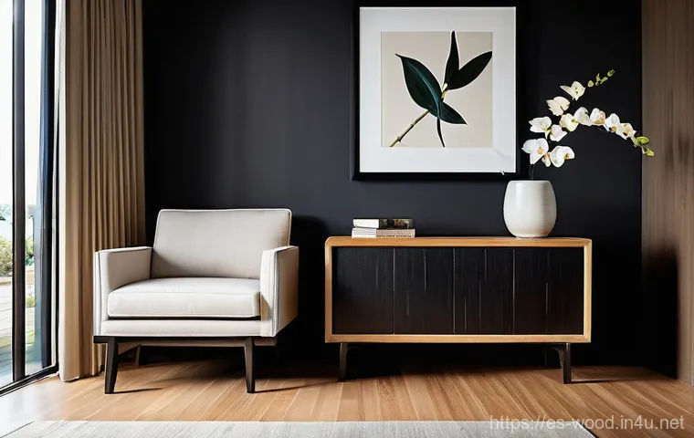 목재 원산지별 특성 - **Prompt 2: Tropical Serenity with Latin American Teak and Ipe**
    "A stunning, high-definition im...